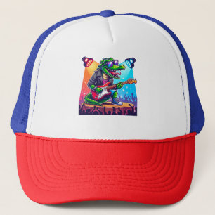 Casquette Crocodile rockstar l'art cool