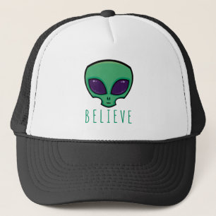 Casquette Croire la tête de l'Alien