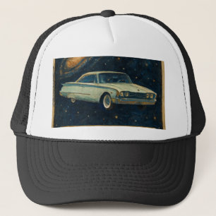 Casquette Croiseur Rétro dans l'Espace Profond