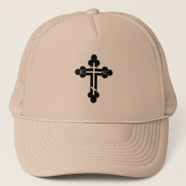 Casquette Croix orthodoxe (Devant)