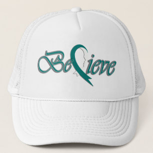 Casquette Croyez (sarcelle d'hiver et blanc-camionneur)