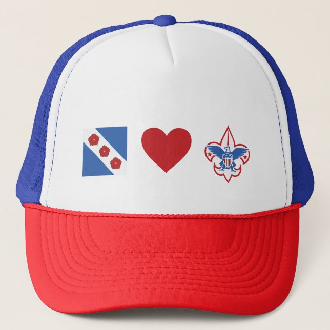Casquette Crozet aime les scouts (Devant)