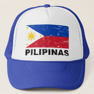 Casquette Cru de drapeau de Philippines