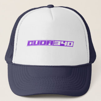 Casquette Cuda 340 Design en violet