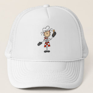 Casquette Cuisinière avec maniques et cuillère en bois