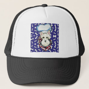 Casquette Cuisiniers Terrier Écossais