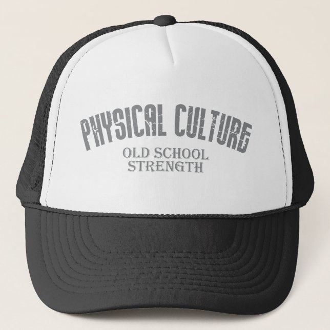 Casquette Culture physique - force de vieille école (Devant)