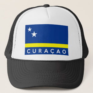 Casquette curacao flag country text name