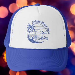 Casquette Custom Spring Break Girls Trip Cute Beach Fun