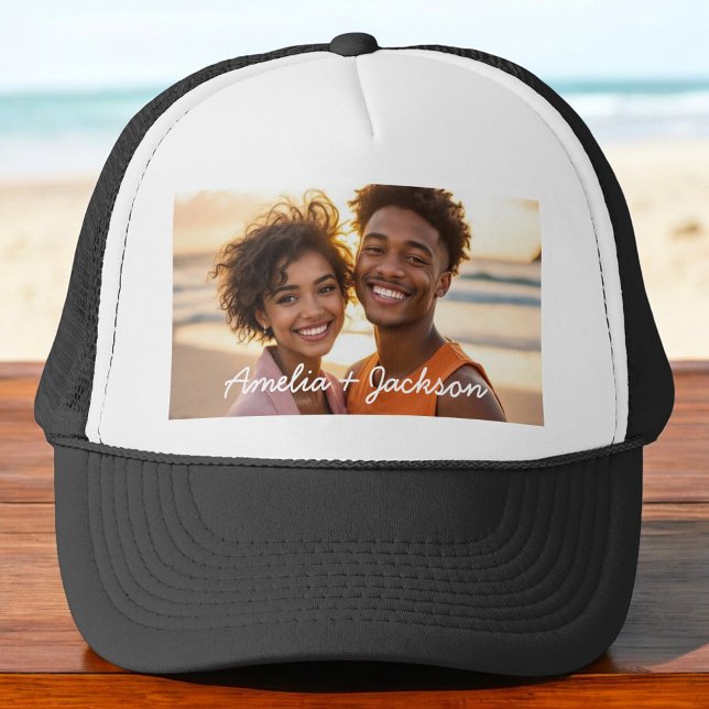 Casquette Customizable Photo Text Custom Instagram (Créateur téléchargé)