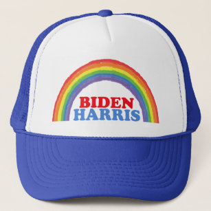 Casquette Cute Biden Harris Rainbow Democrat