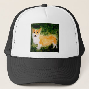 Casquette Cute Corgi Dog Art