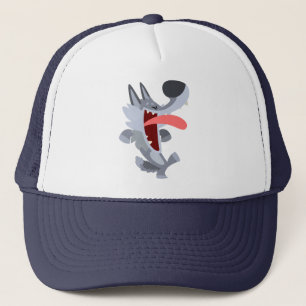 Casquette Cute Dancing Cartoon Wolf Hat