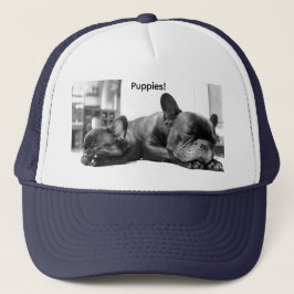 Casquette Cute | Drôle | Bulldog Puppies Trucker Chapeau