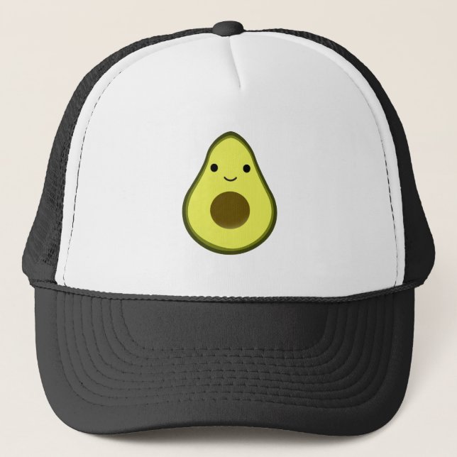 Casquette Cute Kawaii Avocado (Devant)