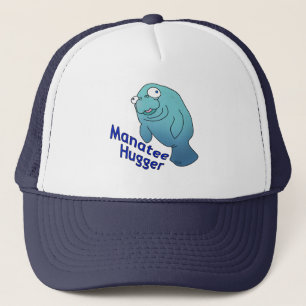 Casquette Cute Manatee Hugger Cartographier animal