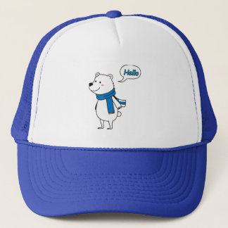 Casquette Cute Ours Polaire avec amour