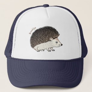 Casquette Cute prickly hedgehog cartoon