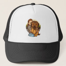 Casquette Cute Puppy with Heart Sunglasses 