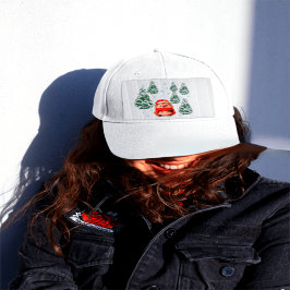 Casquette Cute Woodland Hedgehog Christmas Trucker Hat | Fes