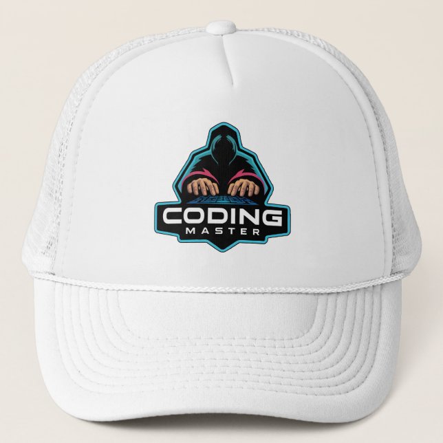 Casquette Cyber Coding Guru : Cadeaux technologiques (Devant)