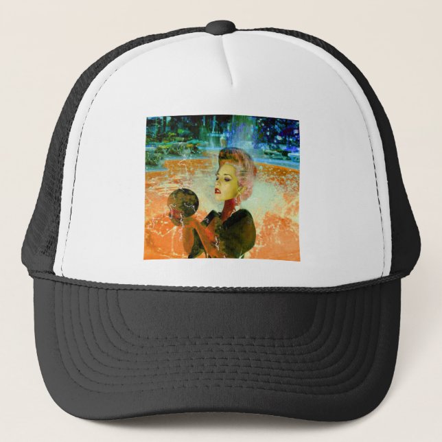 Casquette Cyborg électrique (Devant)