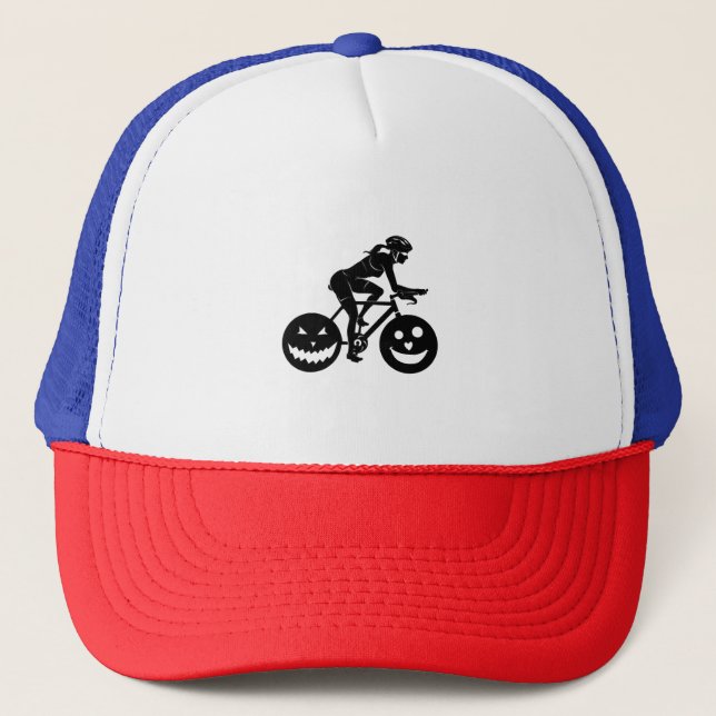 Casquette Cycling Halloween (Devant)