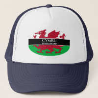 Cymru Sefydlu Ym 1057 Drapeau Gallois Dragon Texte
