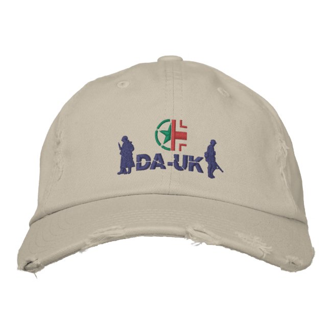 CASQUETTE DA-UK "Avalanche" Casquette brodé (Devant)