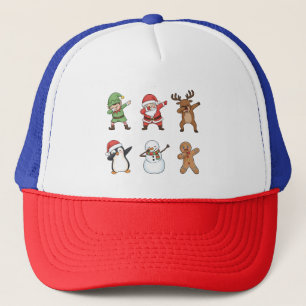 Casquette Dabbing Noël Santa Pingouin Rudolph Bonhomme de ne