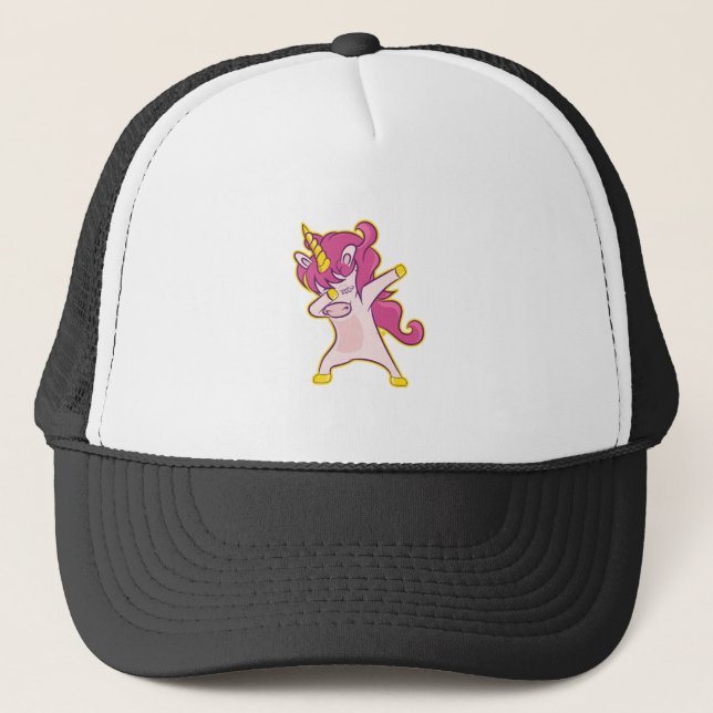 Casquette Dabbing Unicorn (Devant)