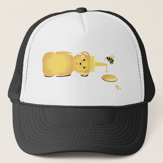 Casquette d'abeille de miel (Devant)