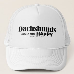 Casquette Dachshunds Me Rendre Heureux