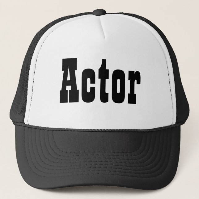 Casquette d'acteur (Devant)