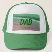 DAD Green Ocean Trucker Chapeau