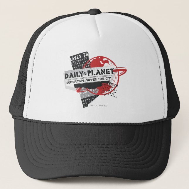 Casquette Daily Planet - Sauve la ville (Devant)