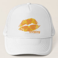 Damassé jaune-orange