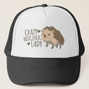 Casquette dame folle de hérisson