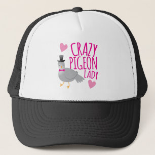 Casquette dame folle de pigeon