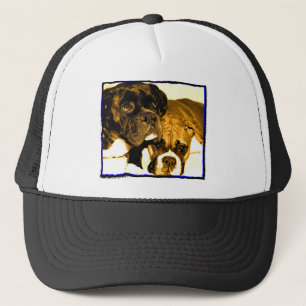 Casquette d'amis de boxeur