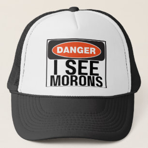 CASQUETTE DANGER MORONS
