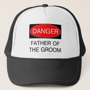 Casquette Danger - Père Du Marié T-Shirt De Mariage Drôle