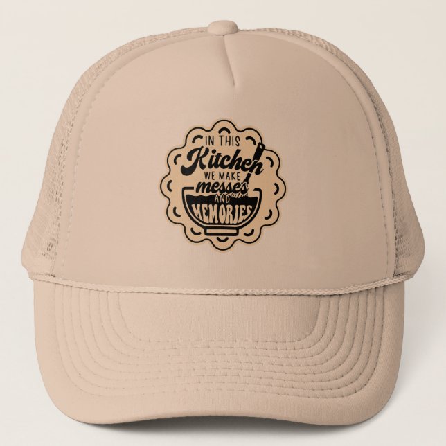 Casquette Dans Cette Cuisine Nous Faisons Des Messes Et Des  (Devant)