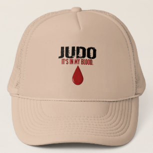 Casquette Dans mon JUDO de sang