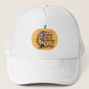 Casquette Dans un monde plein de princesses être une sorcièr