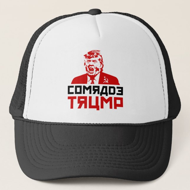 Casquette d'Anti-Atout : "Camarade Trump " (Devant)