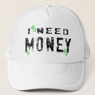 Casquette d'argent du besoin