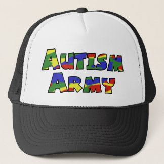 Casquette d'armée d'autisme