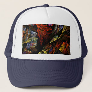 Casquette d'art Abstrait Color Harmony