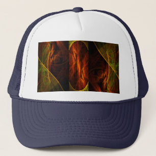 Casquette d'art Abstrait de la jungle mystique